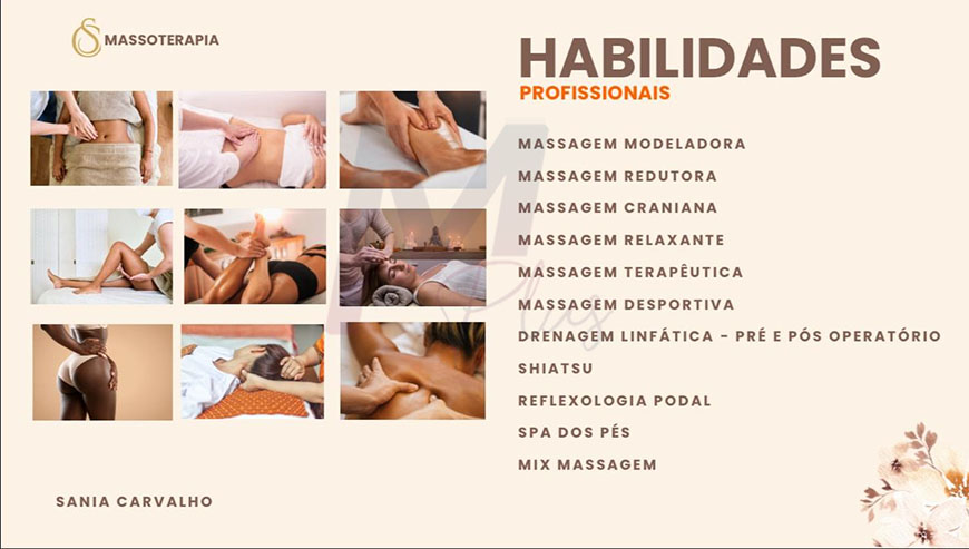 Sania Carvalho Massoterapeuta